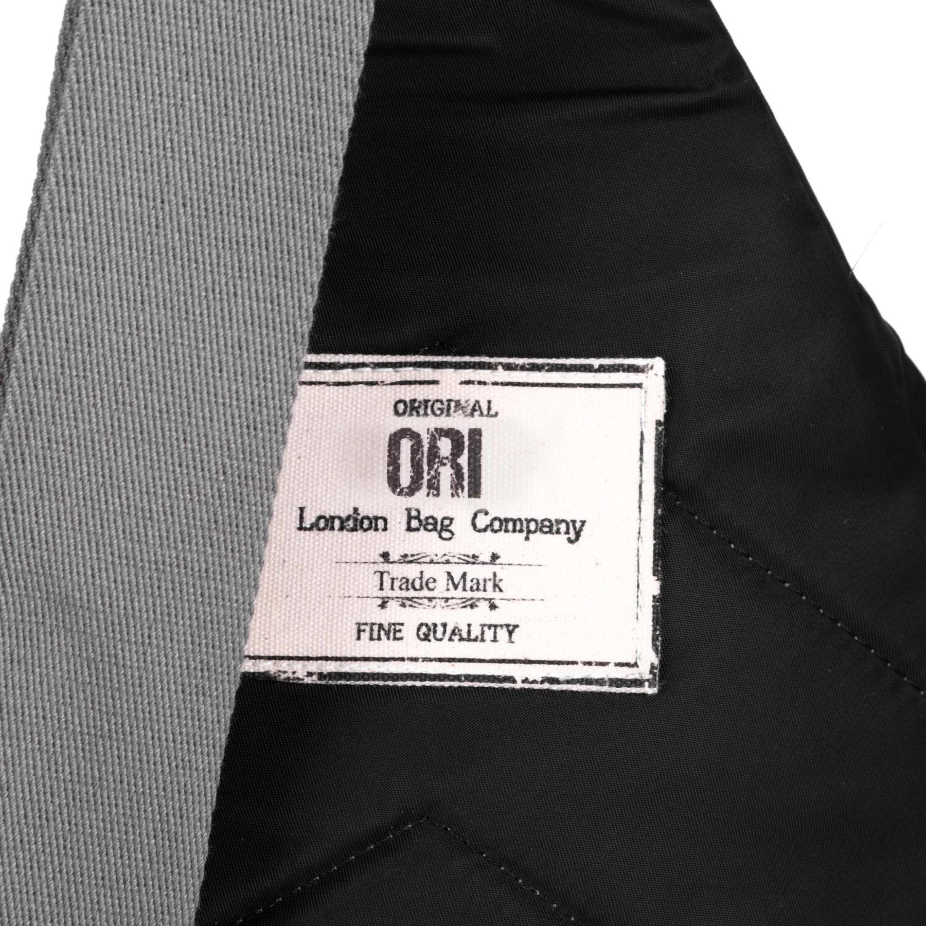 ORI Willesden B Sustainable Sling Bag - Black (Nylon) - Large - Image 2