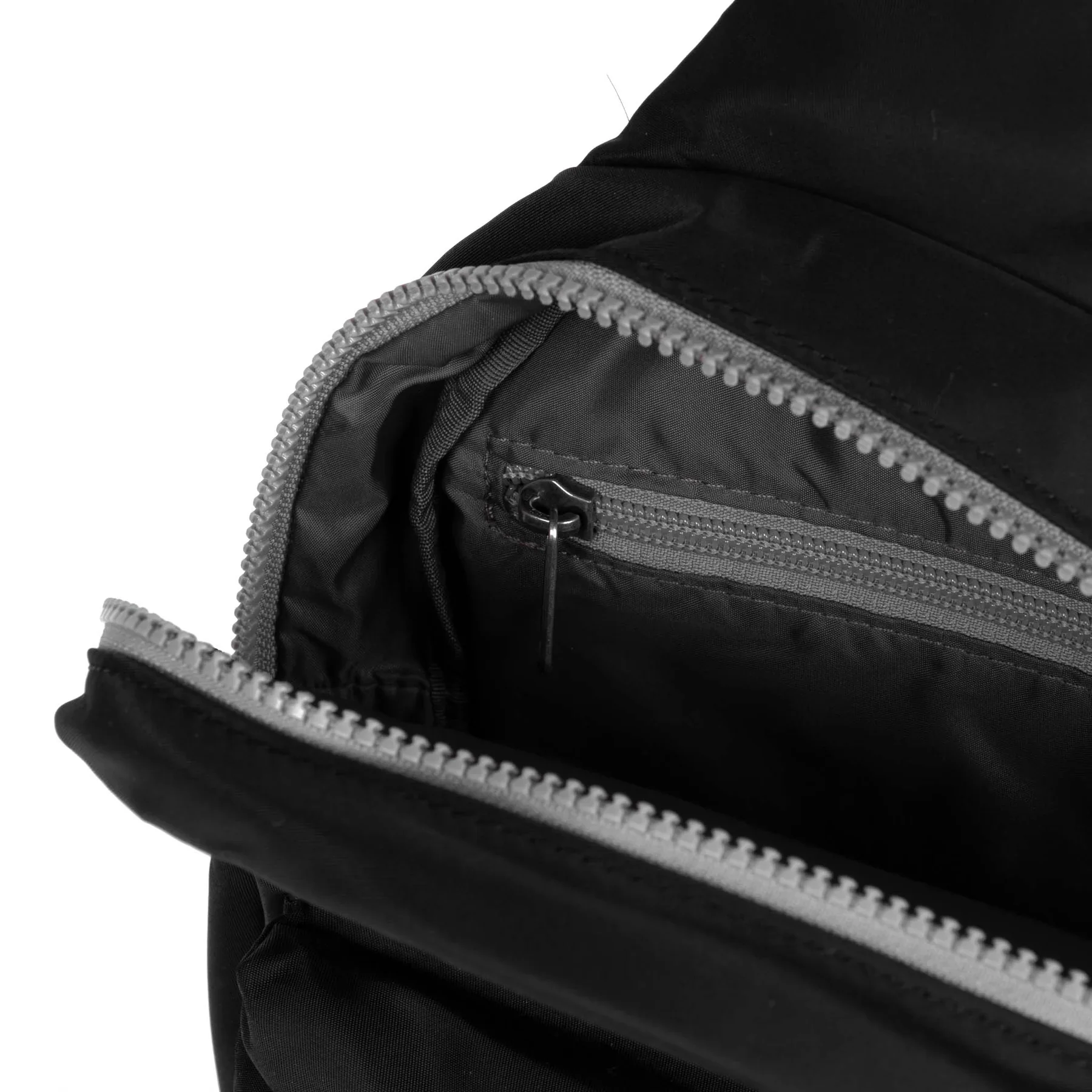 ORI Willesden B Sustainable Sling Bag - Black (Nylon) - Large - Image 6