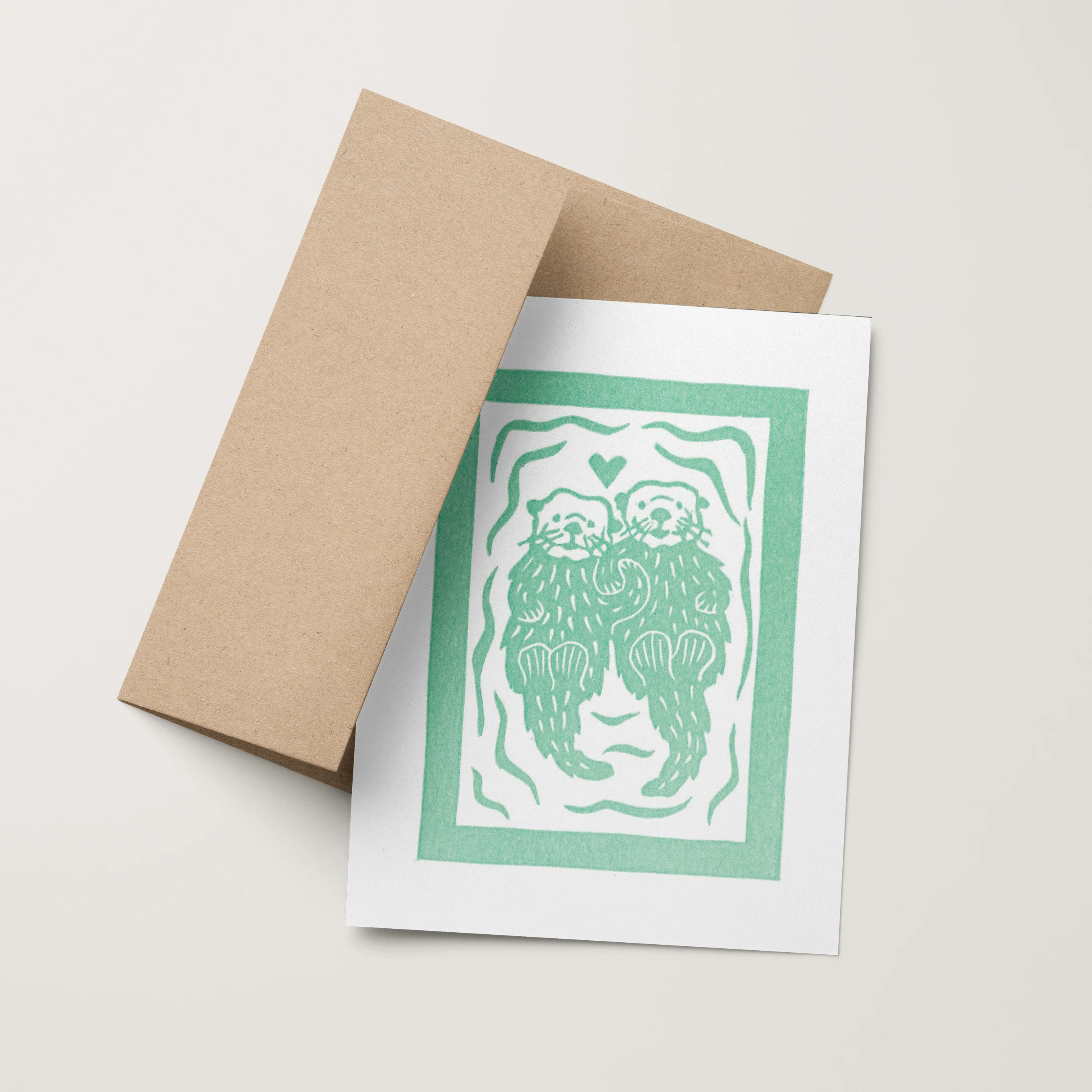 Otter Love Card - Image 2