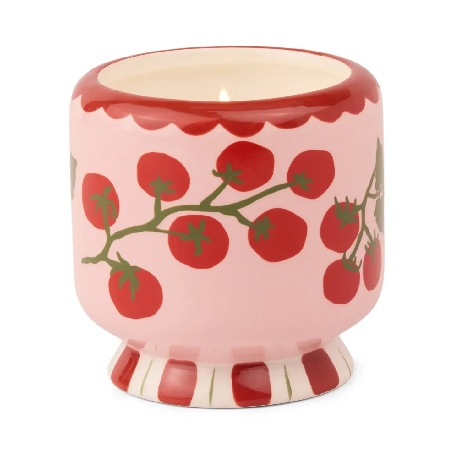 Paddywax A Dopo 8oz Handpainted Candle - Heriloom Tomato