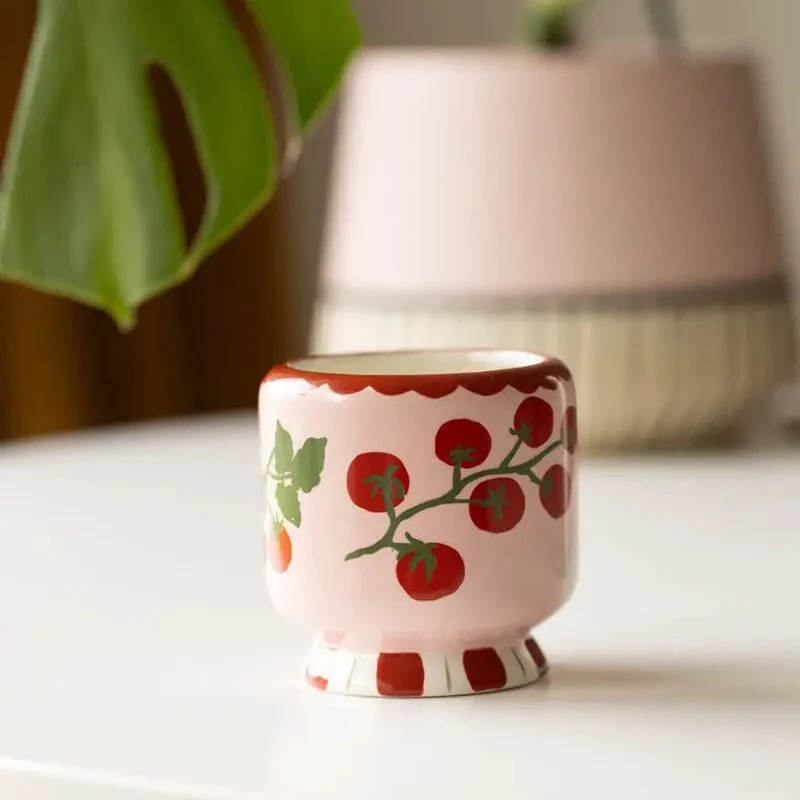 Paddywax A Dopo 8oz Handpainted Candle - Heriloom Tomato - Image 2