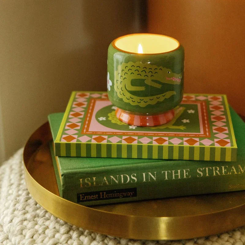 Paddywax A Dopo 8oz Handpainted Candle - Prickly Pear - Image 2