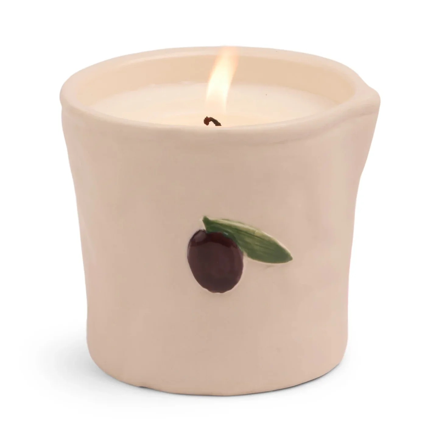 Paddywax Olive Bistro Ceramic Candle - Image 2