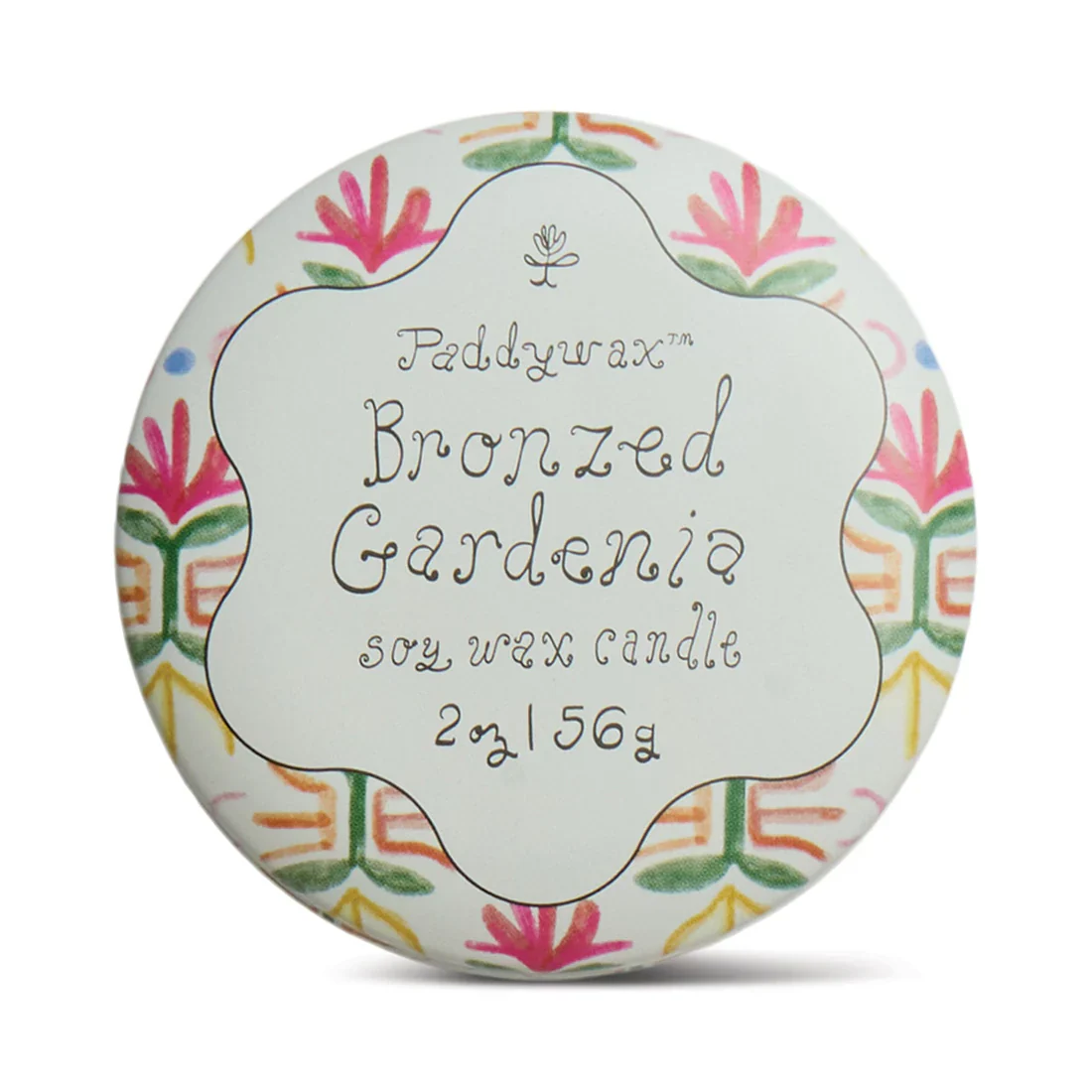Paddywax Tulip 2oz Tin Candle - Bronzed Gardenia - Image 3