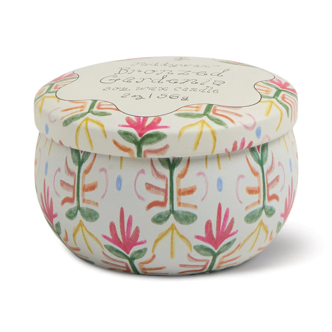 Paddywax Tulip 2oz Tin Candle - Bronzed Gardenia - Image 4