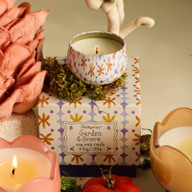 Paddywax Tulip 2oz Tin Candle - Garden & Grove - Image 2