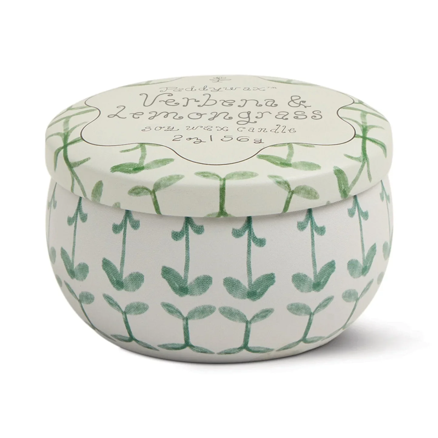 Paddywax Tulip 2oz Tin Candle - Verbena & Lemongrass - Image 4