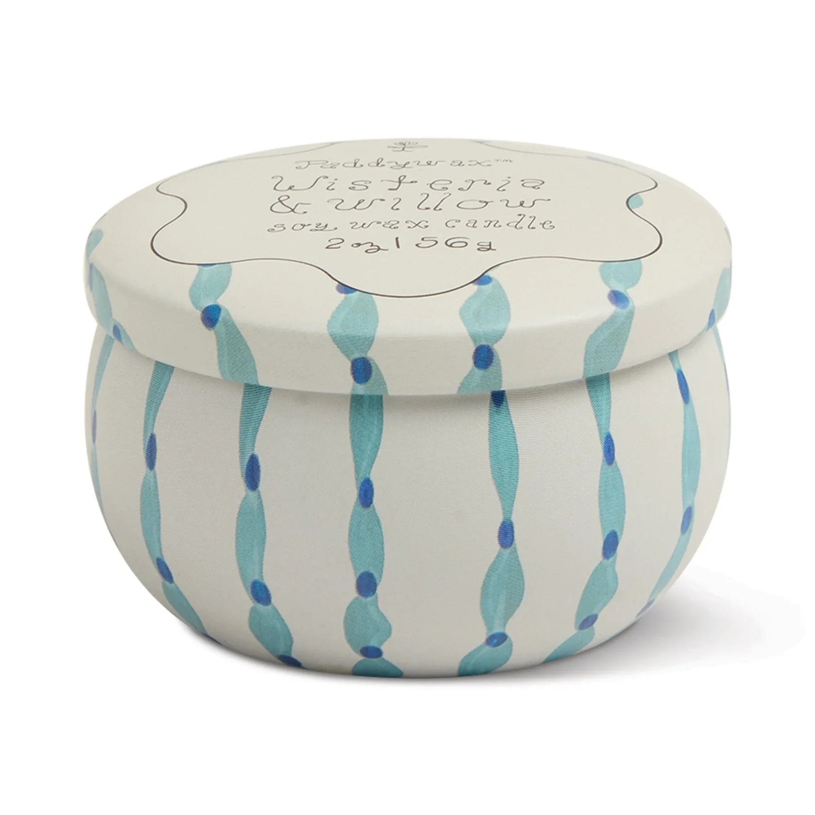 Paddywax Tulip 2oz Tin Candle - Wisteria & Willow - Image 3