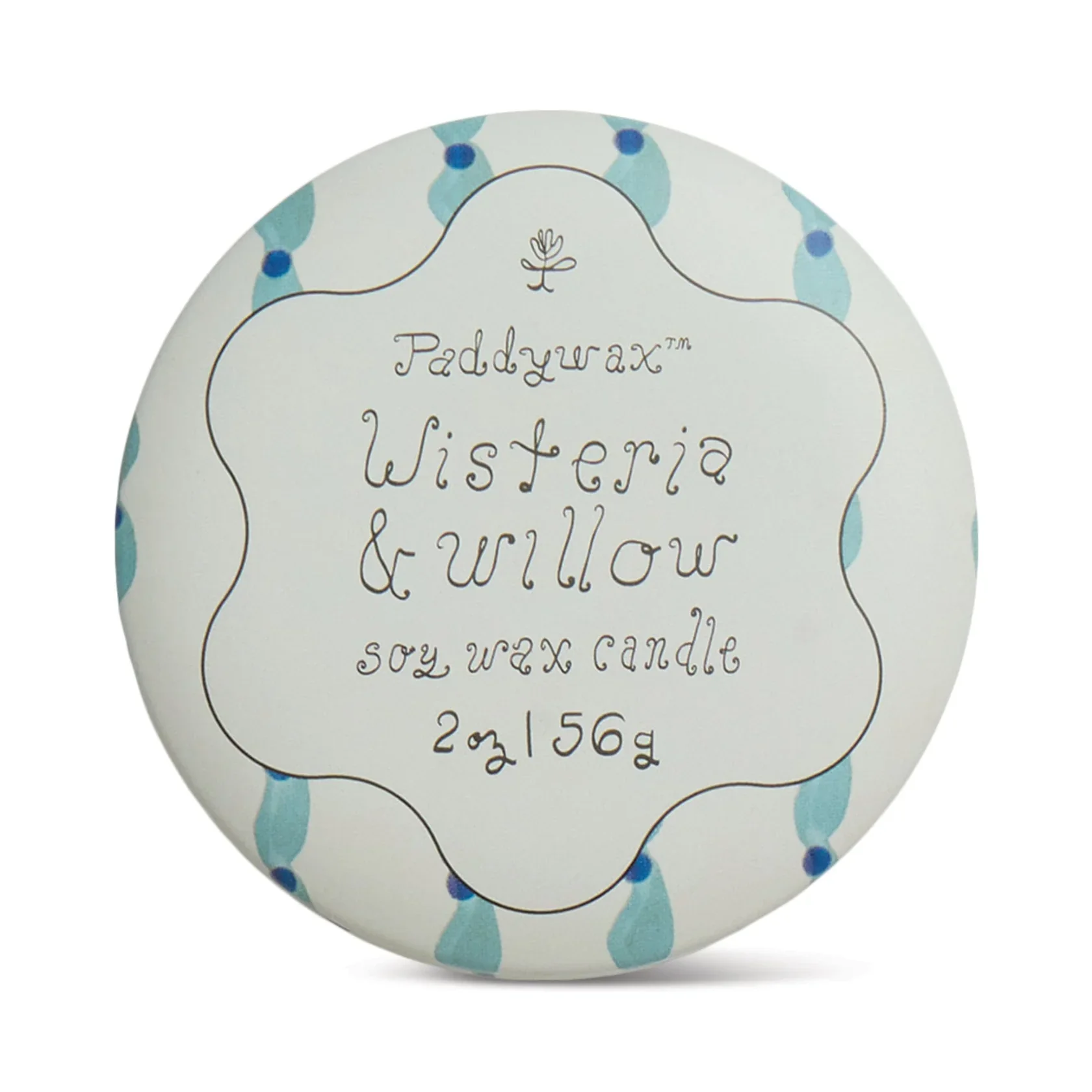 Paddywax Tulip 2oz Tin Candle - Wisteria & Willow - Image 4