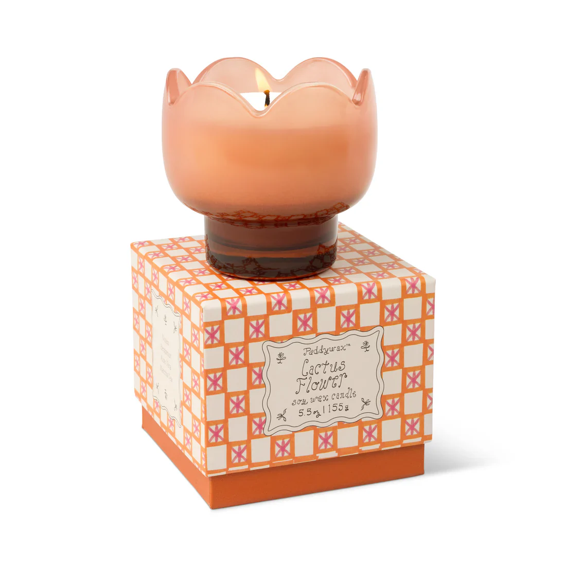 Paddywax Tulip 5.5oz Candle - Cactus Flower