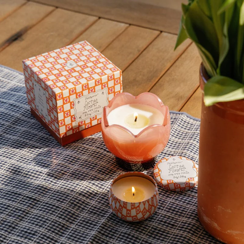 Paddywax Tulip 5.5oz Candle - Cactus Flower - Image 2
