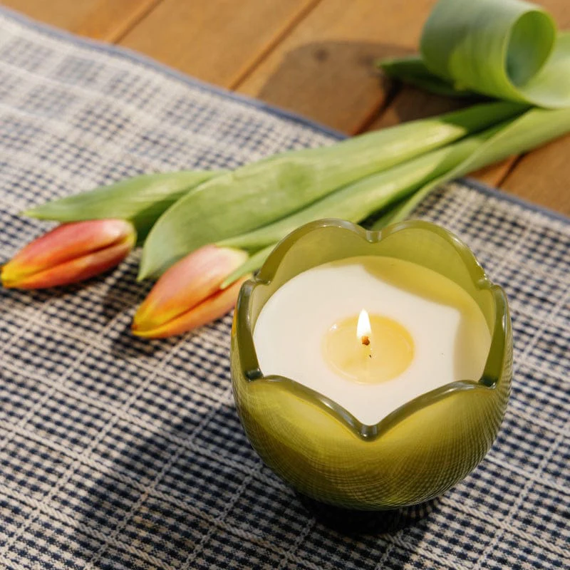 Paddywax Tulip 5.5oz Candle - Verbena Lemongrass - Image 2