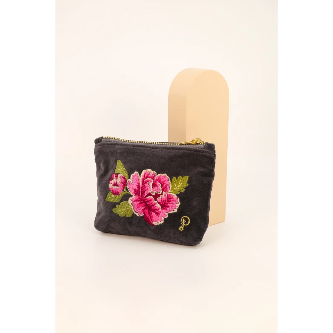 Painted Poney Velvet Mini Pouch - Image 2
