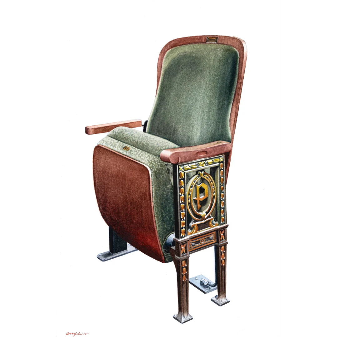 Pantages Chair Tacoma Print
