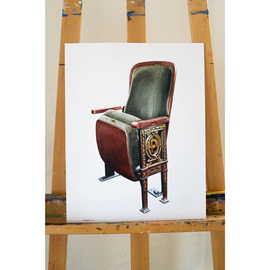 Pantages Chair Tacoma Print - Image 2