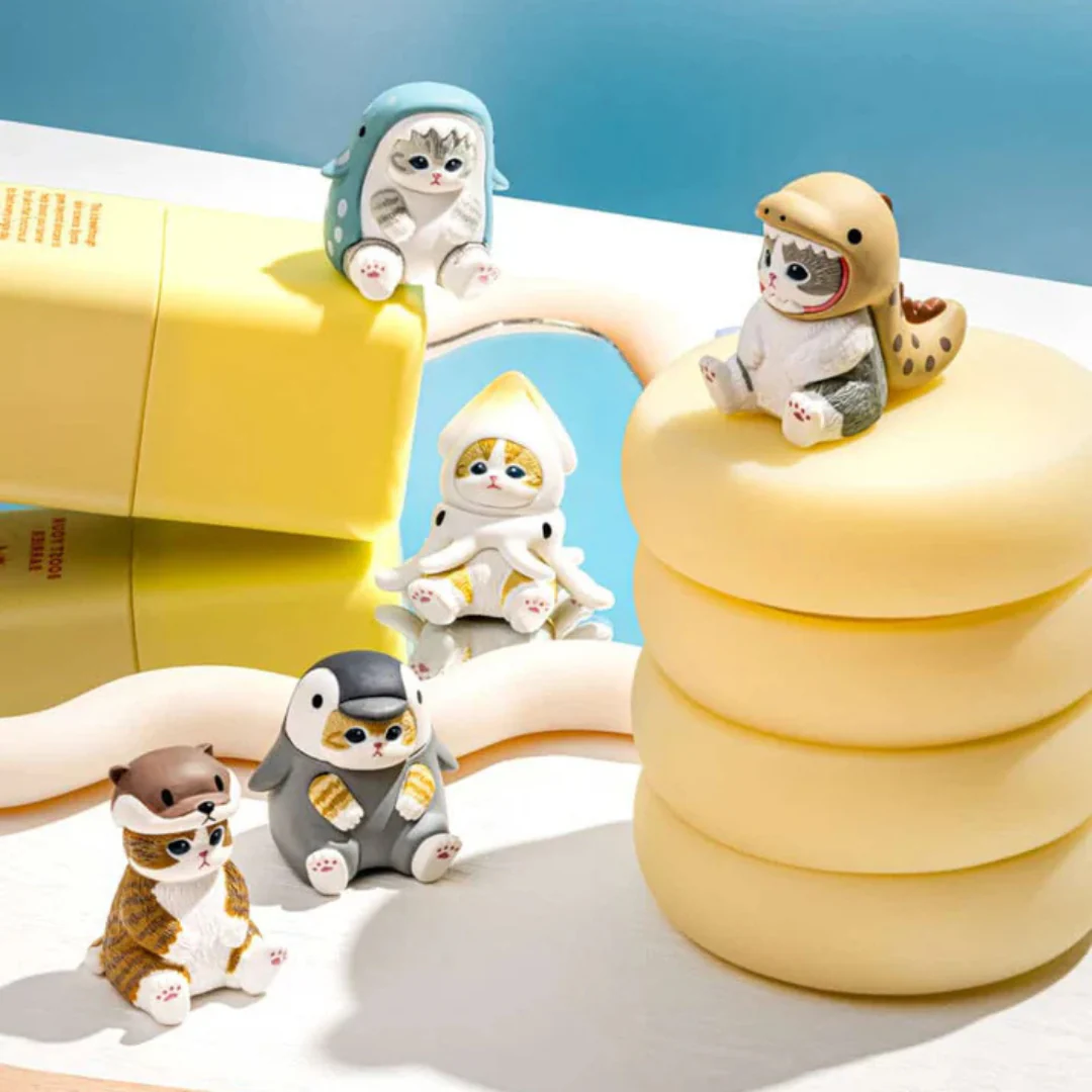 Parade: Mofusand Marine Life Meow Sitting Pose Blind Box - Image 2
