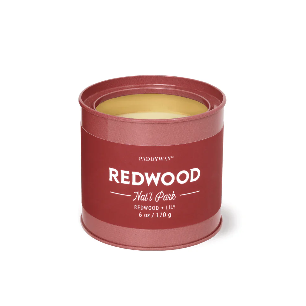 Parks 6oz Tin Candle - Redwood