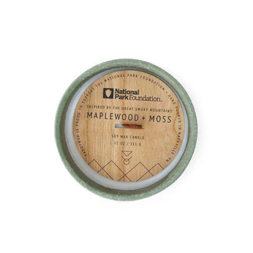 Parks 11oz Great Smoky Mountains Ceramic Candle - Image 2