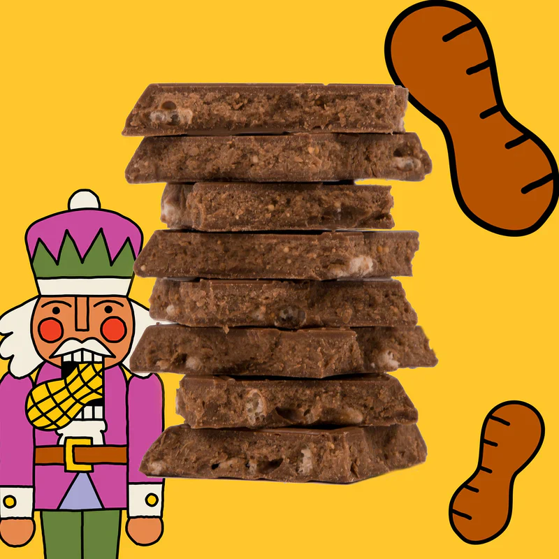 Peanut Buddy Crisp Chocolate Bar - Image 2
