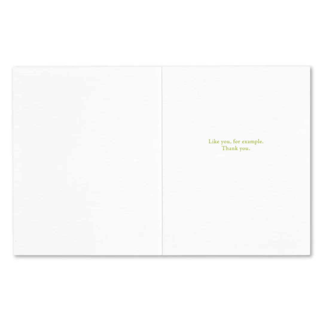 I know a good person when I see one - Thank You Card - Image 2
