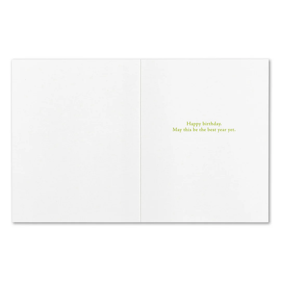 Perhaps this very instant is your time - Birthday Card - Image 2
