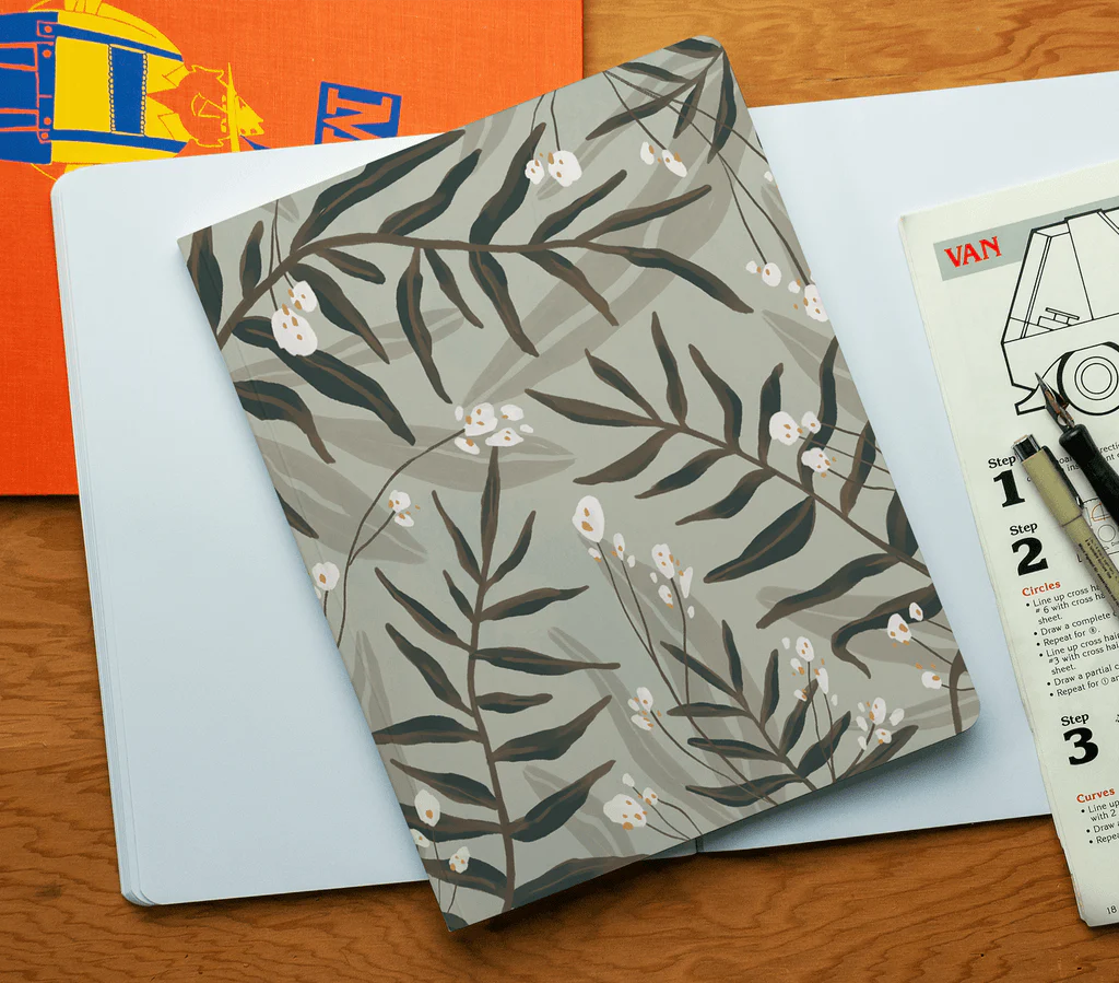 Plant Pattern Large Layflat Notebook-Lined - Image 2
