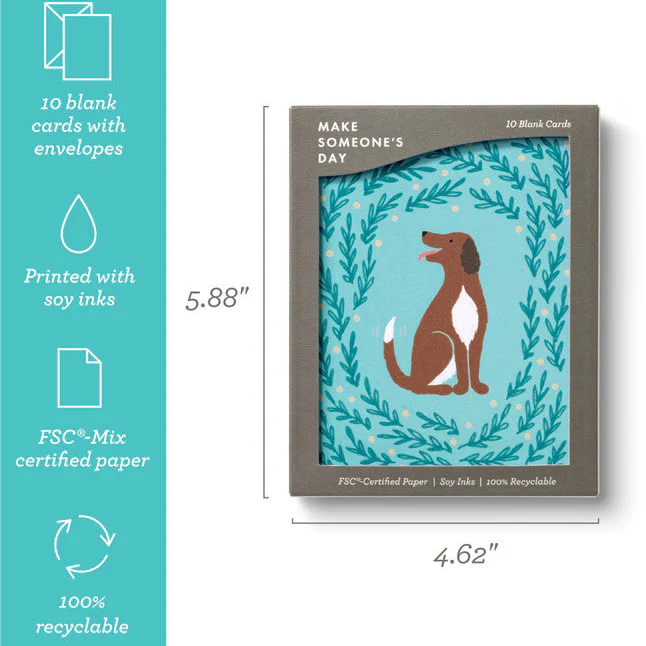 Playful Pup - Blank Note Cards - Image 3