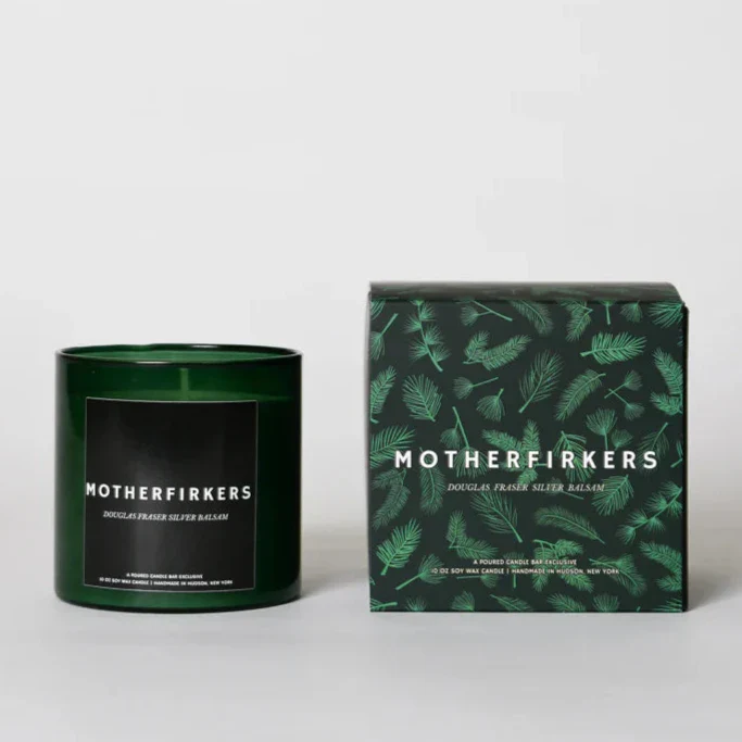 Poured Candle Bar 10oz Candle - Motherfirkers - Image 2