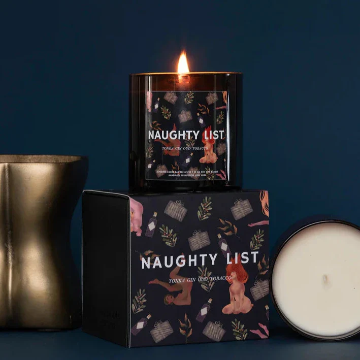 Poured Candle Bar 10oz Candle - Naughty List - Image 2