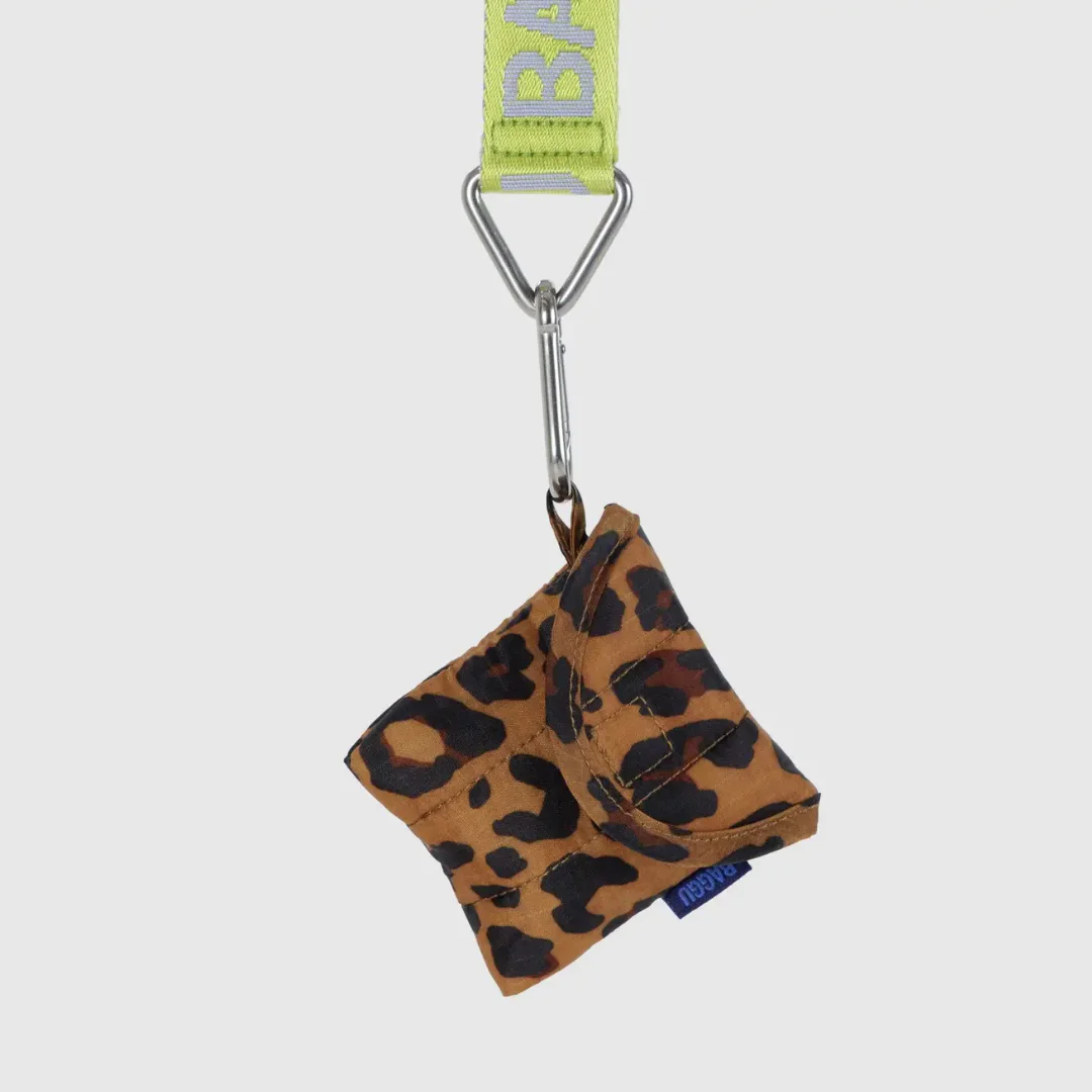 Puffy Earbuds Case - Leopard - Image 2