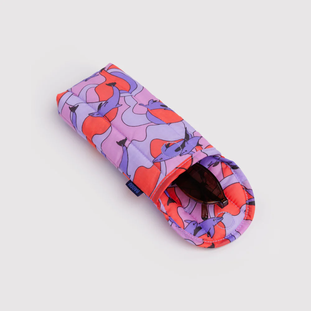 Puffy Glasses Sleeve - Dolphins - Image 2