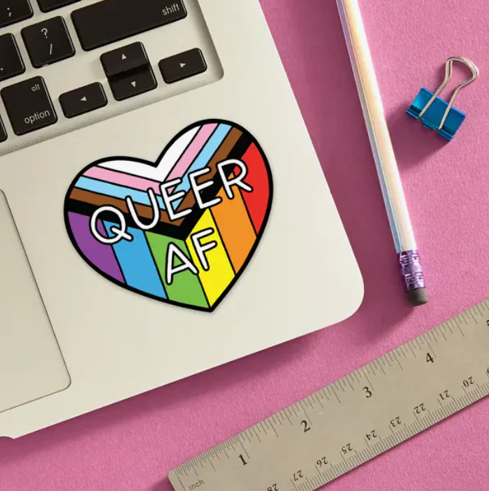 Queer AF Sticker - Image 2
