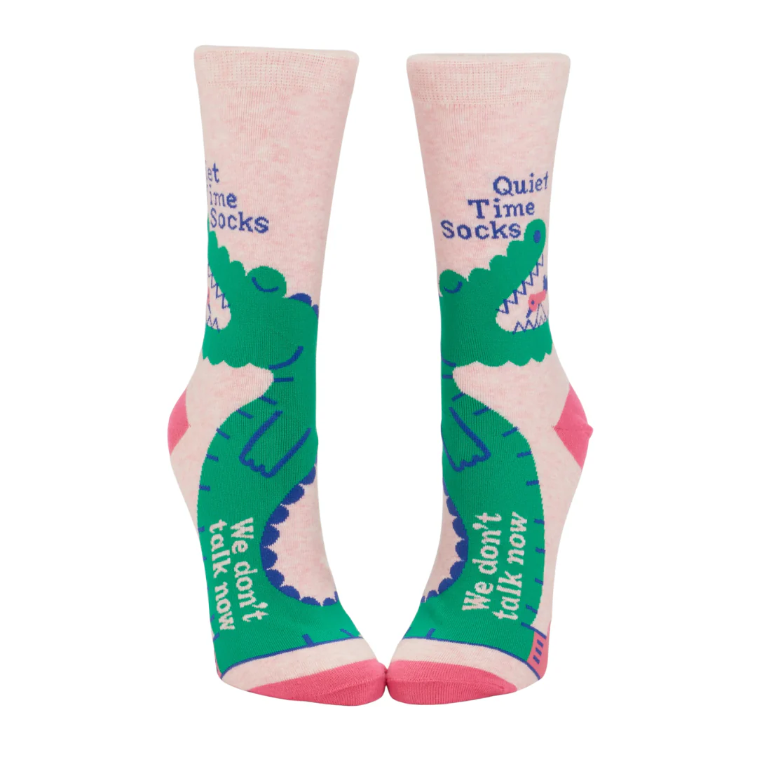 Quiet Time Crew Socks - Image 2