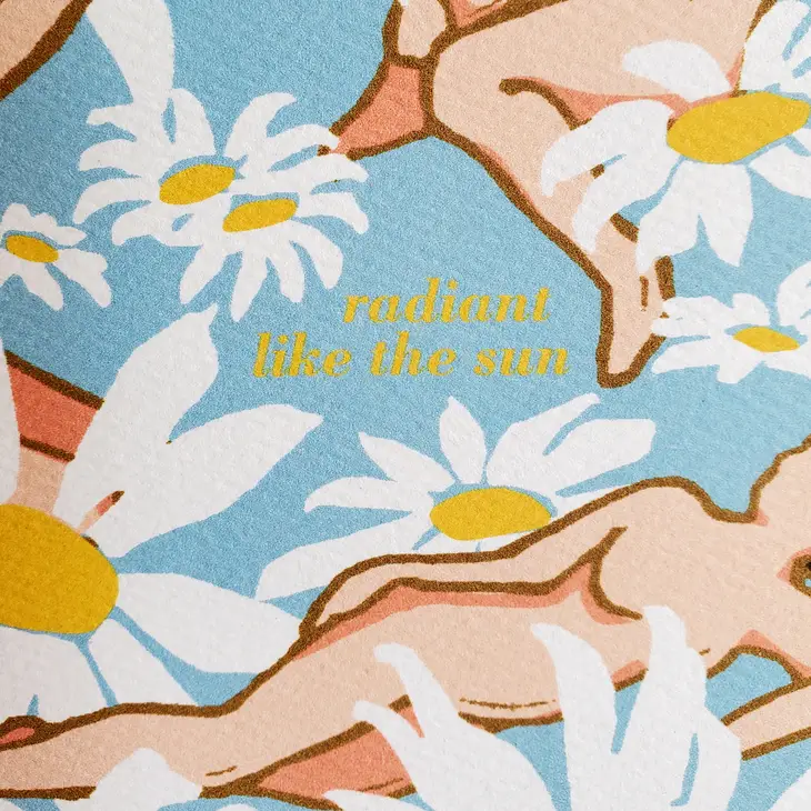 Radiant Like the Sun Encouragement Friendship Card - Image 2