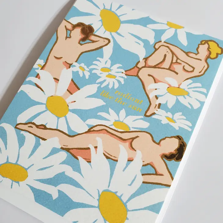 Radiant Like the Sun Encouragement Friendship Card - Image 3