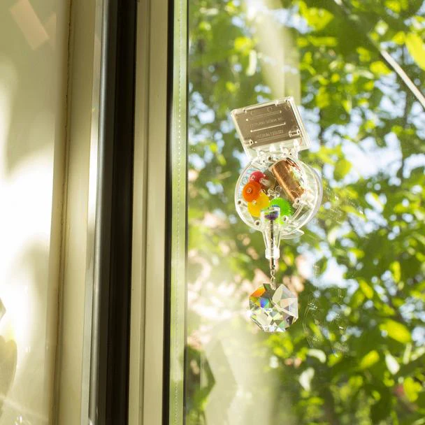 Solar Powered Rainbowmaker with Crystal - Image 3