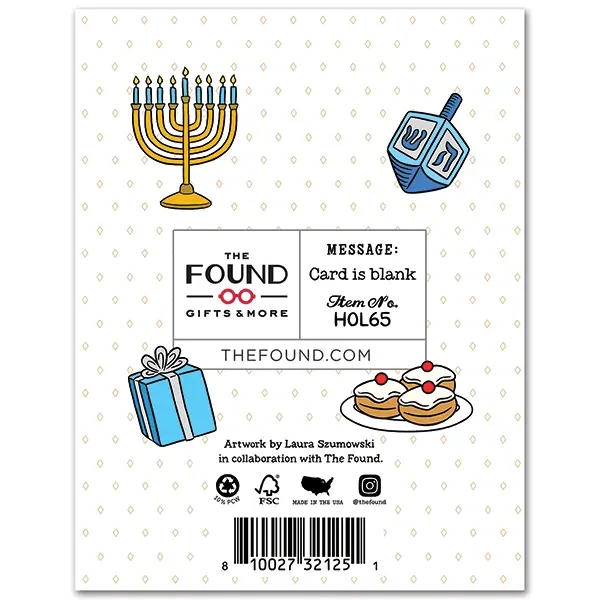RBG Happy Hanukkah Card - Image 2