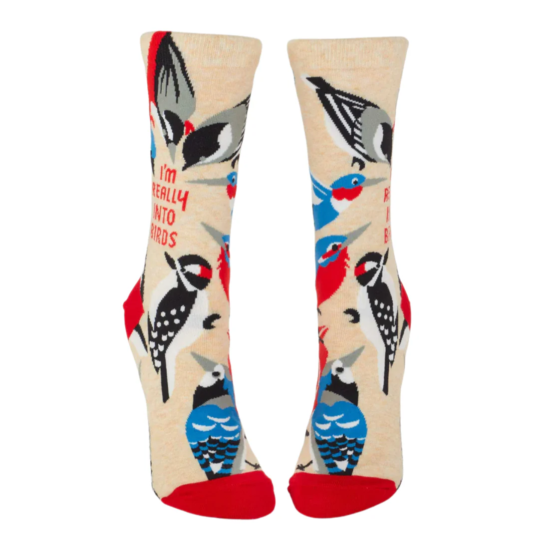 Really Into Birds Women's Crew Socks - Image 2