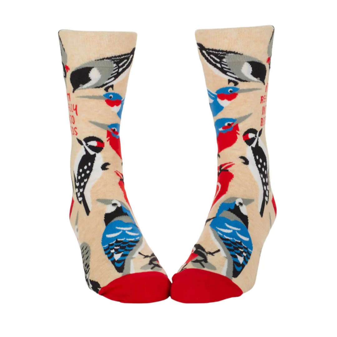 Really Into Birds Men's Crew Socks - Image 2