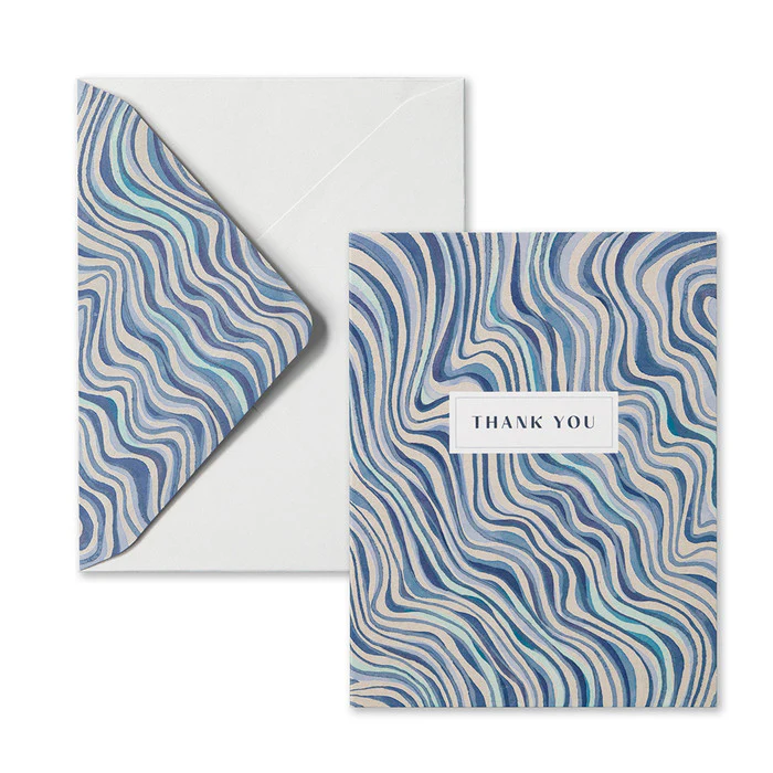 Rippling Wave - Blank Thank You Note Cards - Image 2