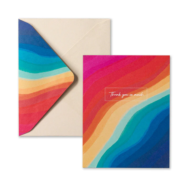 Rivers of Rainbow - Blank Thank You Note Cards - Image 2