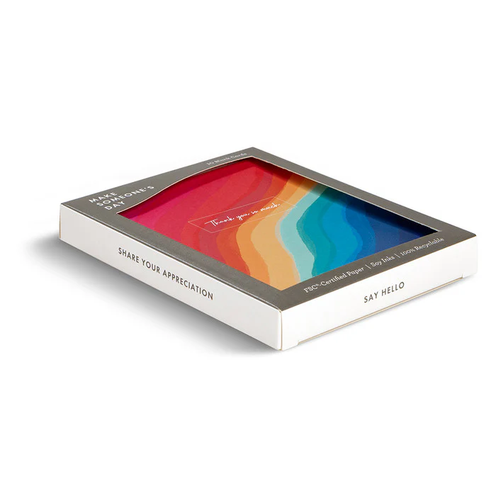 Rivers of Rainbow - Blank Thank You Note Cards - Image 4