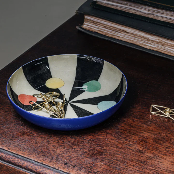 Roomytown Enamel Printed Tray - Benson's Colour Hexagon - Image 2