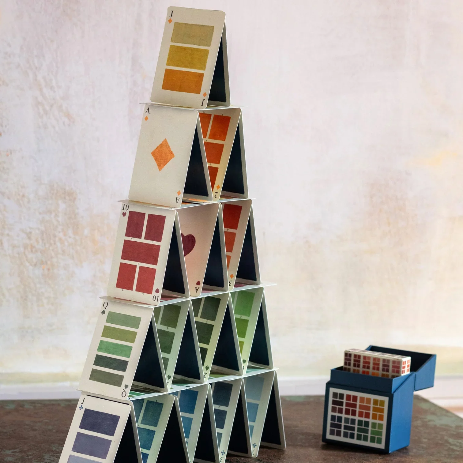 Roomytown Playing Cards - Two Decks Watercolour - Image 2