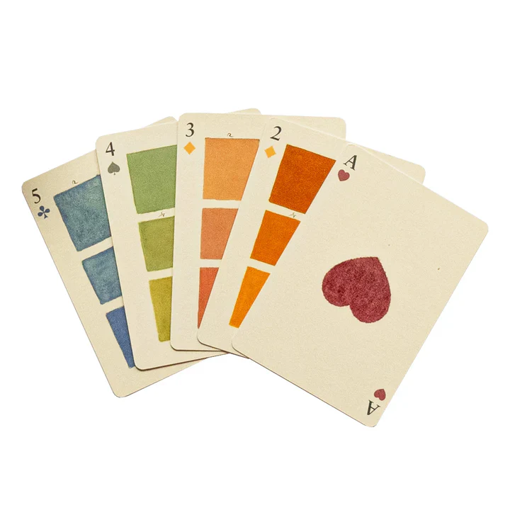 Roomytown Playing Cards - Two Decks Watercolour - Image 4