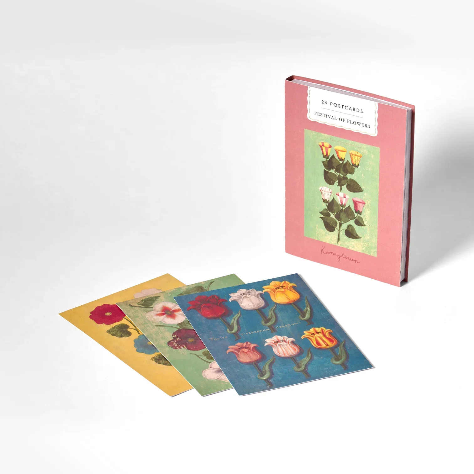 Roomytown Postcard Book - Festival of Flowers - Image 2