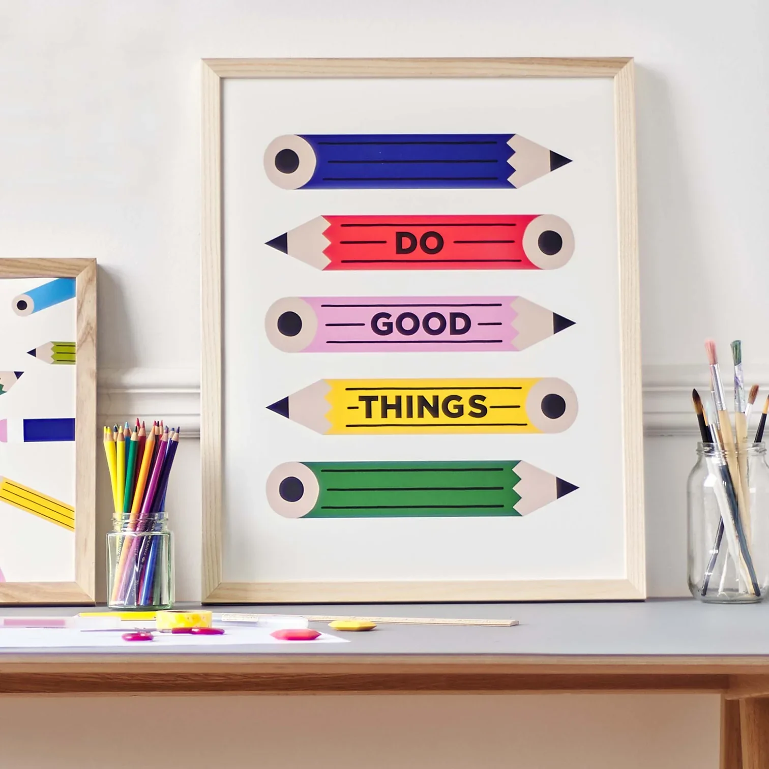 Roomytown Unframed Art Print 11"x14"- Do Good Things - Image 2