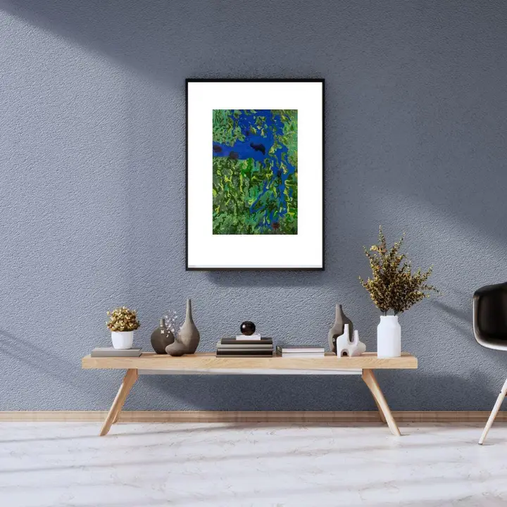 Salish Sea Map Print 8"x12" - Image 2