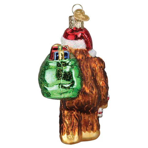 Santa Sasquatch Ornament - Image 2