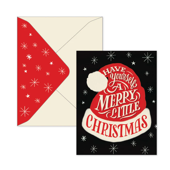 Santa’s Magic: Have Yourself a Merry Little Christmas Note Cards - Image 3